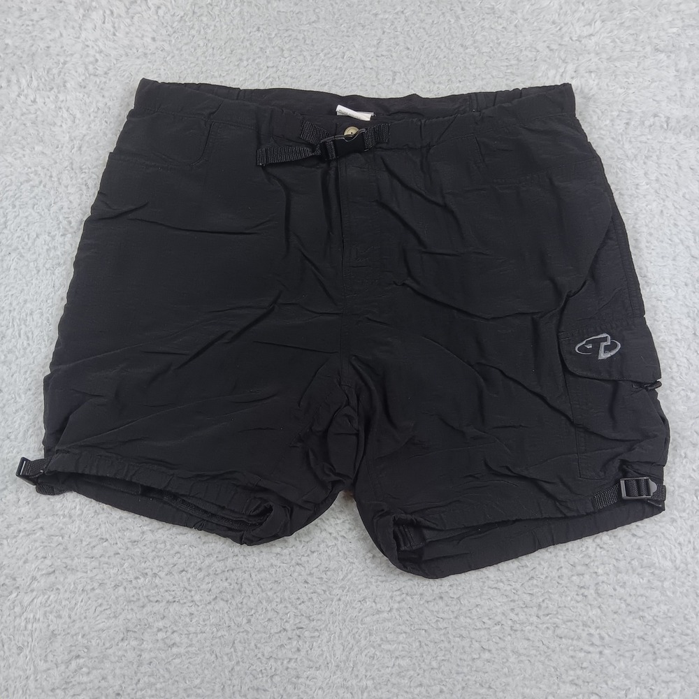Trek Cargo Cycling Short Men XL Black Nylon Integrated Belt